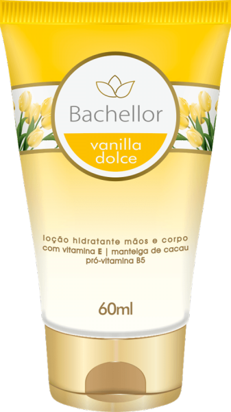 LOÇÃO HIDRAT MÃOS E CORPO BACHELLOR VANILA DOLCE 60 ML