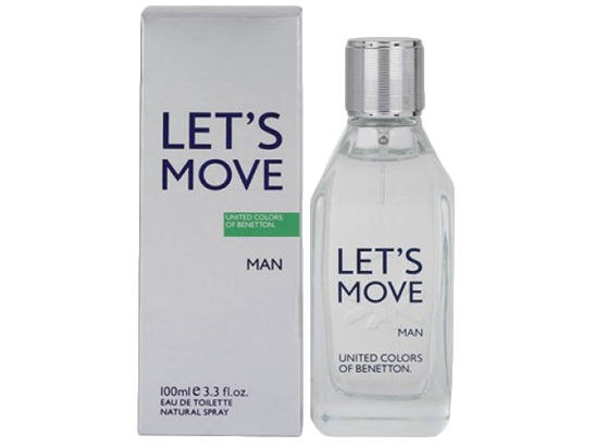 BENETTON LET'S MOVE MAN EDT 100 ML SPRAY