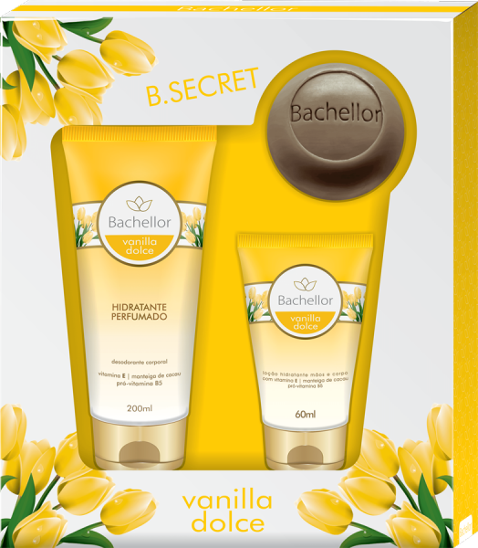 BACHELLOR ESTOJO PRESENTEAVEL B. SECRET VANILLA DOLCE