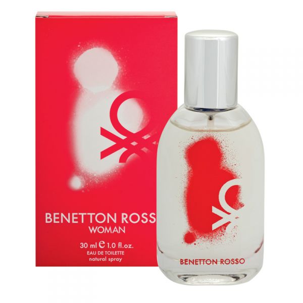 BENETTON ROSSO WOMAN EDT 30 ML SPRAY