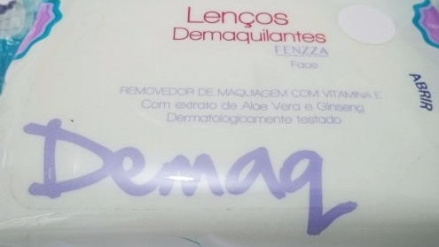 FENZZA LENÇOS DEMAQUILANTES HIPOALERGENICO C/ 25 UNID