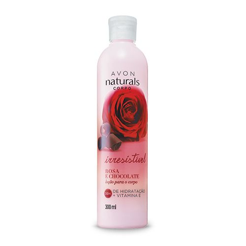 Loção para o Corpo Rosa e Chocolate 300 ml