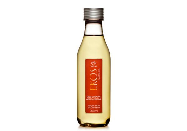 EKOS CASTANHA ÓLEO CORPORAL TOQUE SECO 200 ML