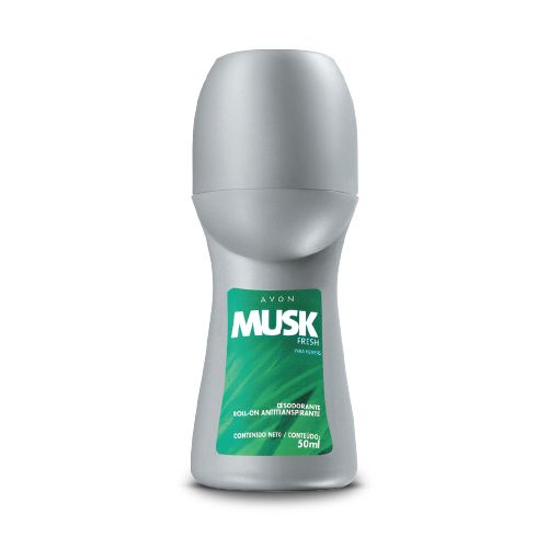 Musk Fresh Desodorante Antitranspirante Roll-On 50 ml