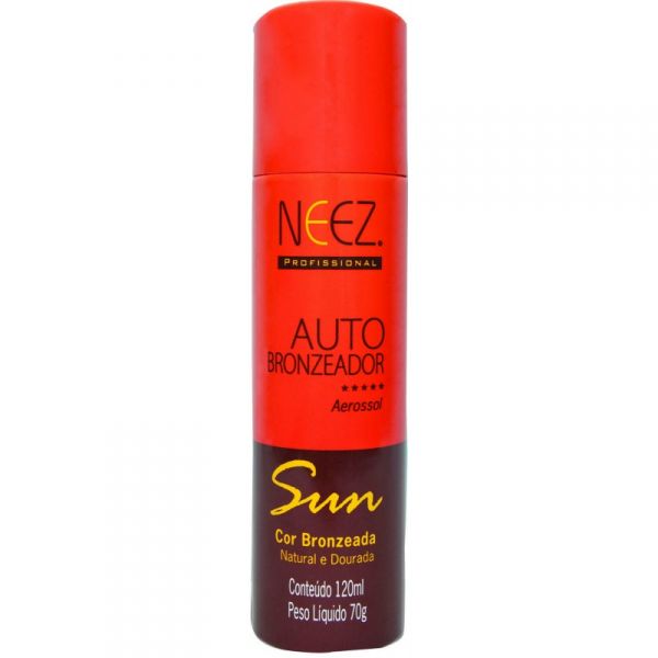 NEEZ AUTOBRONZEADOR AEROSOL COR BRONZEADA 120 ML