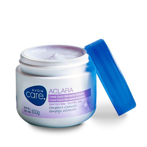 Aclara Creme Facial Hidratante Clareador