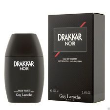 DRAKKAR NOIR FOR MEN GUY LAROCHE PARIS 100ML EDT SPRAY