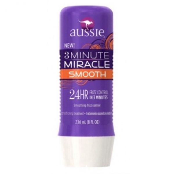 AUSSIE 3 MINUTE MIRACLE SMOOTH MASCARA HIDRAT P/CABELO 236ML