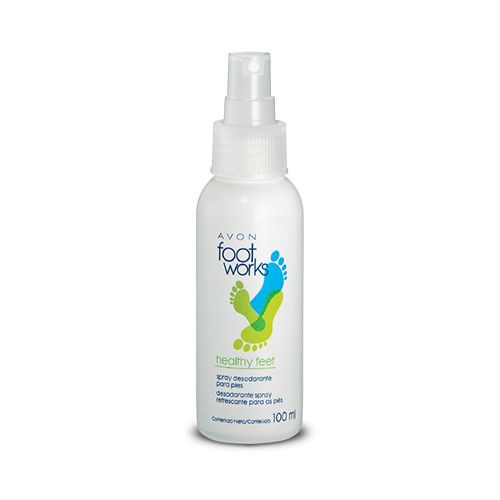 Foot Works Desodorante Spray Refrescante para os Pés