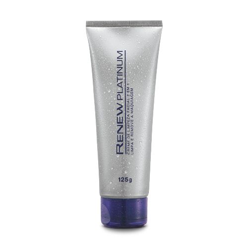 Renew Platinum Creme de Limpeza Facial 2 em 1 125 g