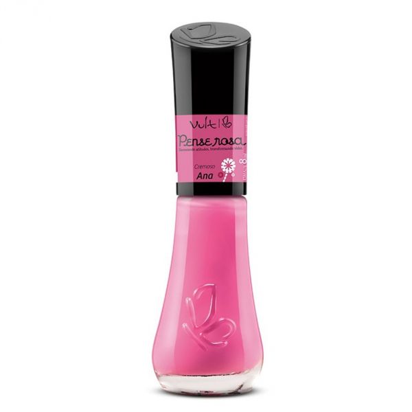 VULT ESMALTE CREMOSO 8 ML COR PENSE ROSA ANA