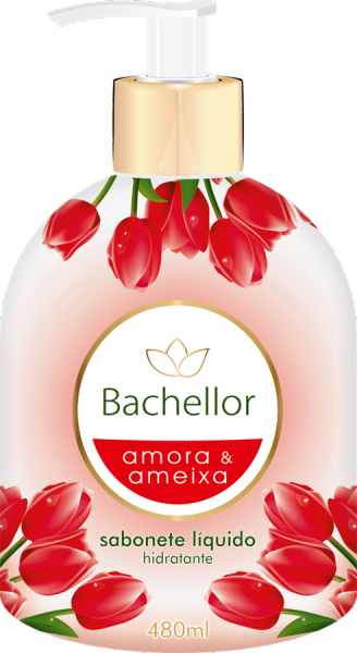 SABONETE LIQUIDO BACHELLOR AMORA & AMEIXA 480 ML